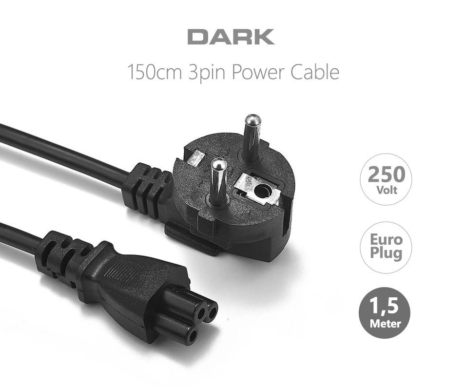 Dark DK-CB-PSC151 1.5 m Güç Kablosu